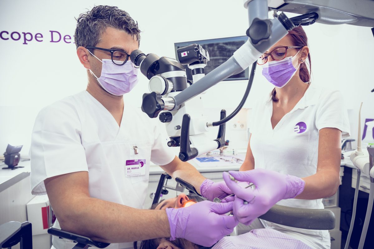 stomatologie restaurativa la microscop